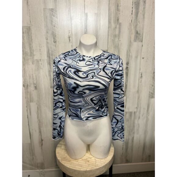 Blue blouse long sleeve - Picture 1 of 5